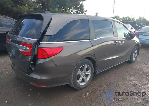 2019 Honda Odyssey Ex-L из США, поврежденный, VIN 5FNRL6H76KB063059